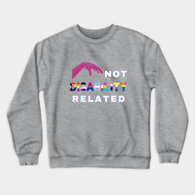 Disability x Pride Month Crewneck Sweatshirt by Imani